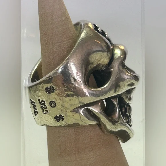 Bill Wall Leather MASTER SCULL RING